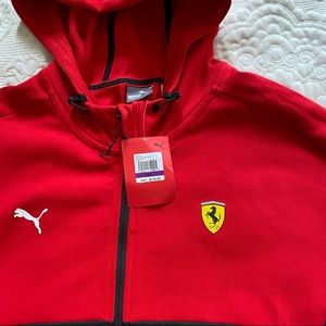 NEW men’s Ferrari Puma hoodie